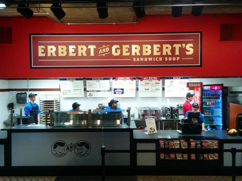 Erbert and gerbert's sandwich shop - Order Now. Find a Location. A hearty farmhouse inspired favorite featuring dumplings, simmered in a rich chicken stock with carrots, celery, and tender chicken pieces. NOTE: Not all flavors are available at all locations. Call location for daily soup flavors.